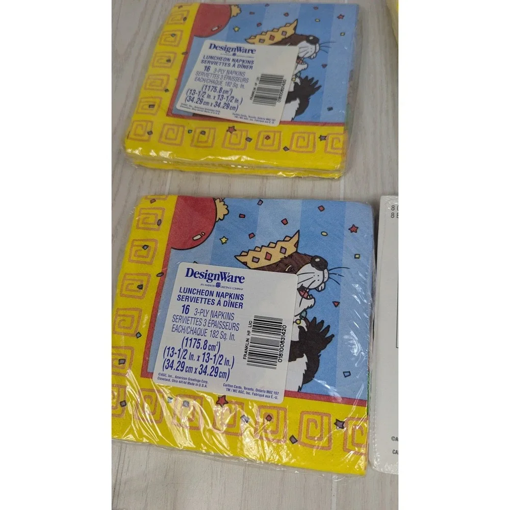 Franklin the Turtle Party Supplies DesignWare vintage Napkins Invitations Thanks